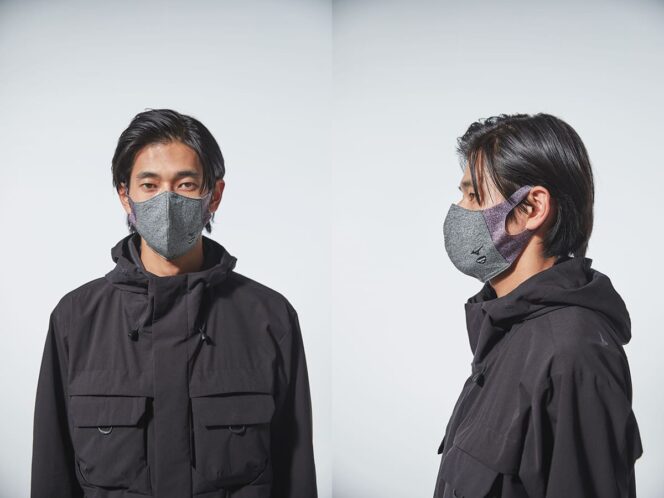 
					Masker baru ini memadukan bahan olahraga Mizuno dengan kain biomassa limbah daur ulang 100% dari Sony