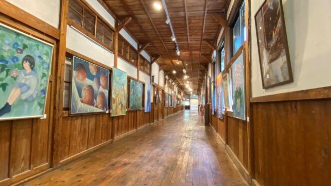 
					Pameran Desa Seni Nishiaizu ke-16 Diselenggarakan di Gedung Sekolah Kayu Bersejarah