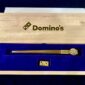 Ryokotomo - Pelanggan yang beruntung Domino memberikan sumpit emas 18 karat untuk