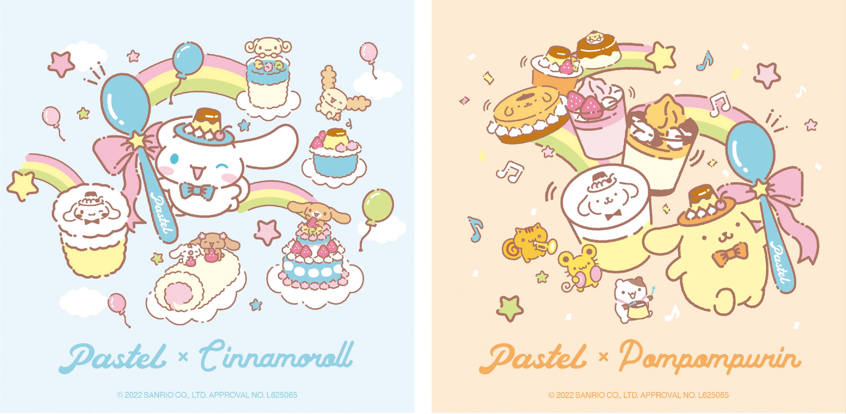 Ryokotomo - 75c8c905 pompompurin collaborates with pastel pudding for limited time sweets collection