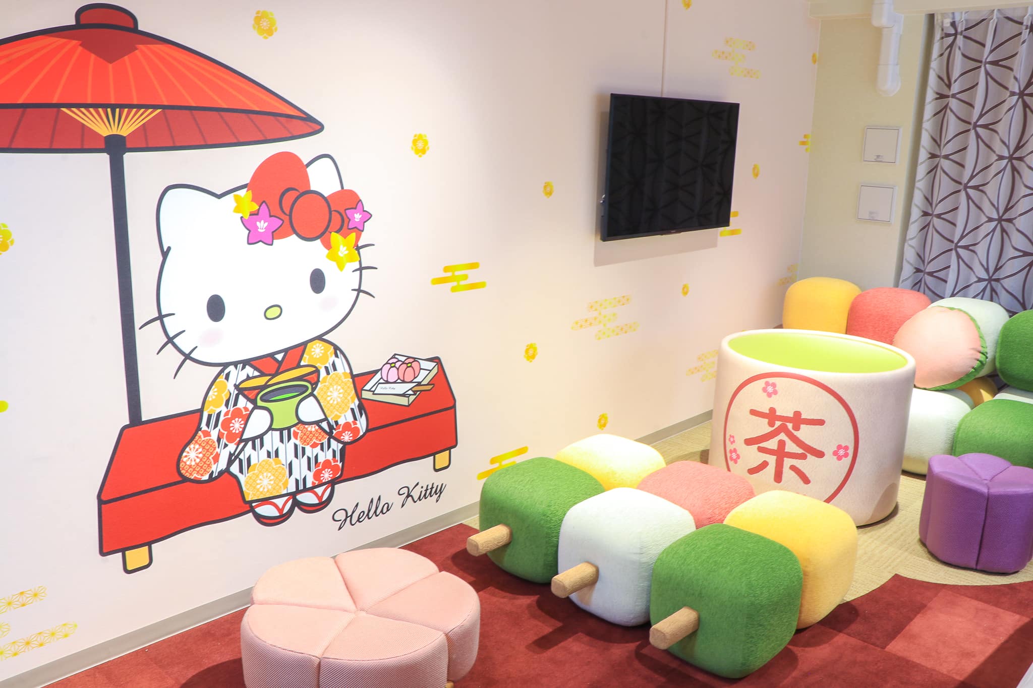 Ryokotomo - 79a6af8c resi stay the hotel kyoto opens hello kitty themed room
