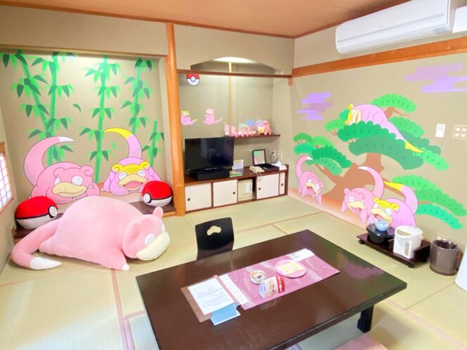 
					Slowpoke Menguasai di Prefektur Kagawa Jepang, Mulai dari Hotel Sampai Transportasi Umum Dihiasi Slowpoke