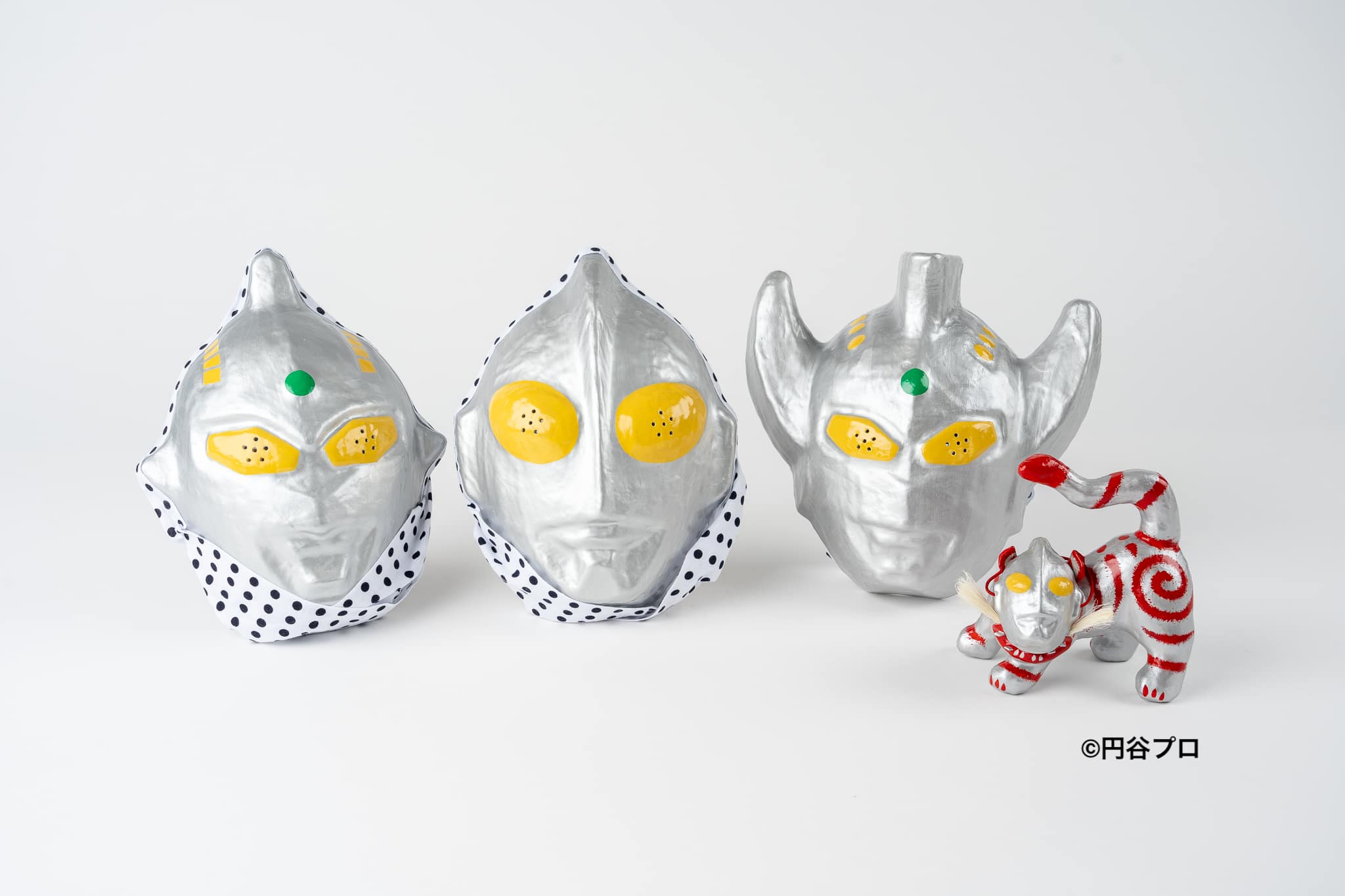 Ryokotomo - f9fff8de miharu papier mache ultraman masks available in 33rd fukushima prefecture
