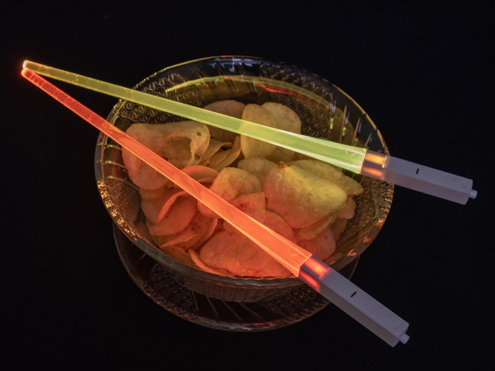 Ryokotomo - 374b799f snack in style with japans glowing gamer chopsticks