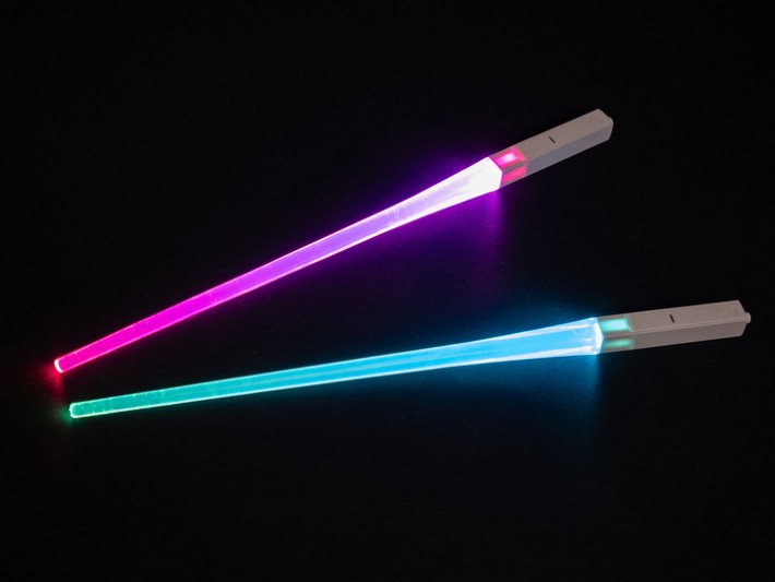 Ryokotomo - 95a7d5ff snack in style with japans glowing gamer chopsticks