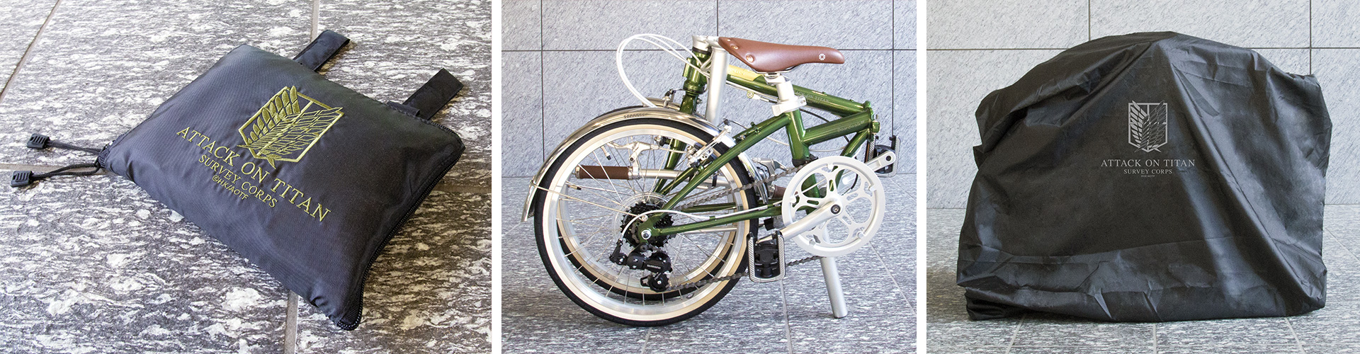 Ryokotomo - 1655768126 276 f680713a attack on titan inspires collaboration folding bike from dahon