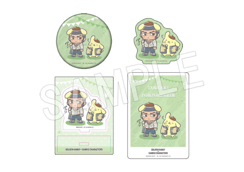 Ryokotomo - 92249dab golden kamuy x sanrio characters collaboration cafe to open in