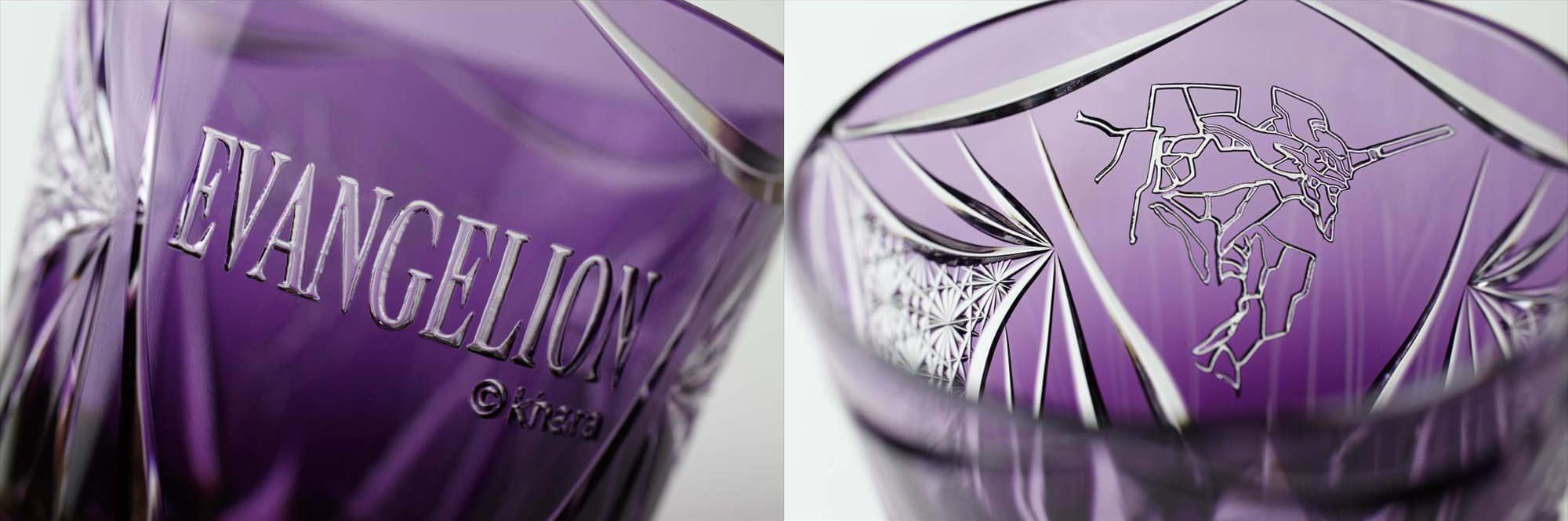 Ryokotomo - e6e809d9 evangelions unit 1 featured on limited edition edo faceted glass