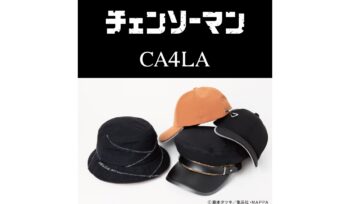Ryokotomo - ab35e5ad hat brand ca4la releases chainsaw man collaboration collection